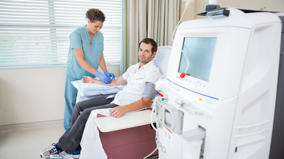 Inpatient and outpatient renal replacement therapy